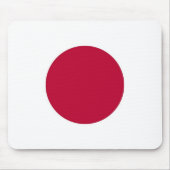 Mauspad mit japanischer Flagge (Vorne)