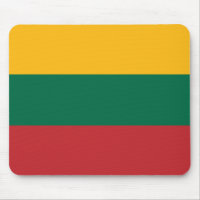 Mauspad mit litauischer Flagge