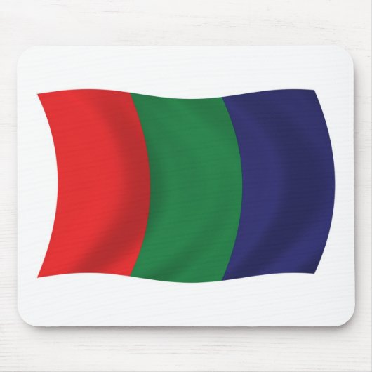 Mauspad mit Marsflagge (Vorne)