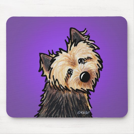 Mauspad mit Norwich Terrier (Vorne)