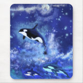 Mauspad mit Orcas (Vorne)
