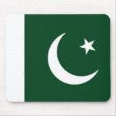 Mauspad mit pakistanischer Flagge (Vorne)