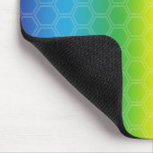 Mauspad mit Rainbow-Leuchten (Ecke)