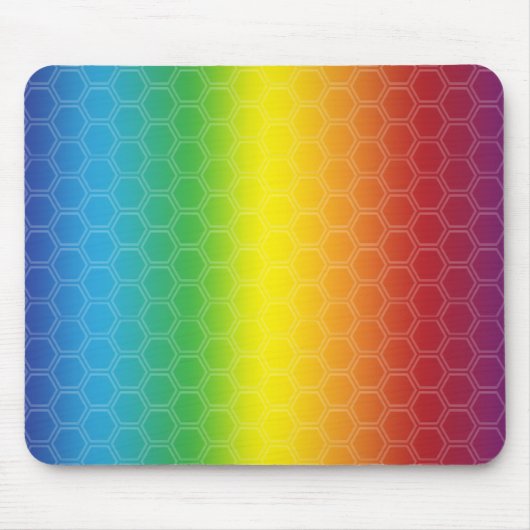 Mauspad mit Rainbow-Leuchten (Vorne)