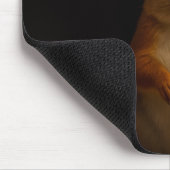 Mauspad mit Rotem Eichhörnchen (Ecke)