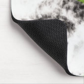 Mauspad mit schwarz und grün (Ecke)