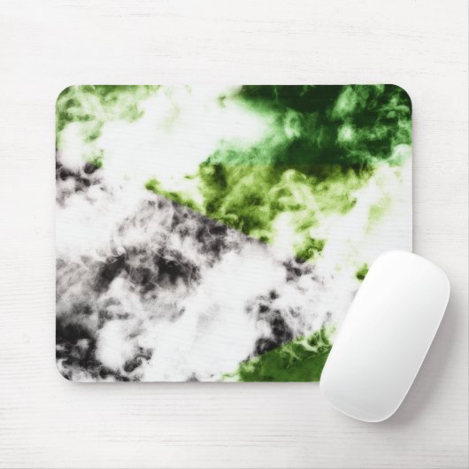 Mauspad mit schwarz und grün (Mit Mouse)