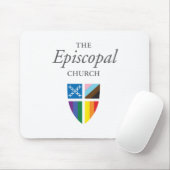 Mauspad mit Stolz der Episkopalkirche (Mit Mouse)