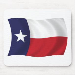 Mauspad mit Texas-Flagge