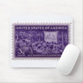 Mauspad mit US-Poststempel (Mit Mouse)