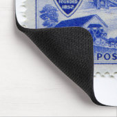 Mauspad mit US-Poststempel (Ecke)