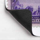Mauspad mit US-Poststempel (Ecke)