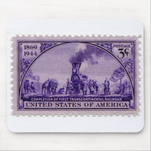 Mauspad mit US-Poststempel