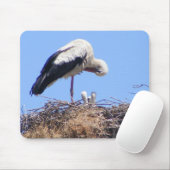 Mauspad mit Vögeln (Mit Mouse)