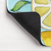 Mauspad mit Zitronendesign (Ecke)
