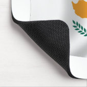 Mauspad mit Zypernflagge (Ecke)