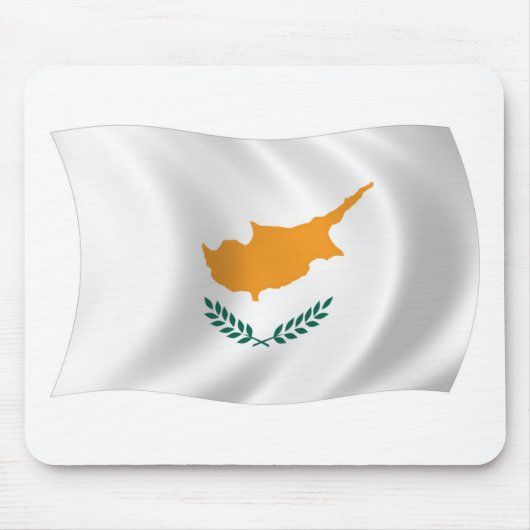 Mauspad mit Zypernflagge (Vorne)