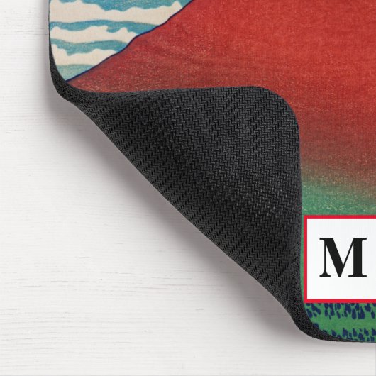 MAUSPAD MT FUJI DRUCKJAPANESE CUSTOM INITIAL (Ecke)