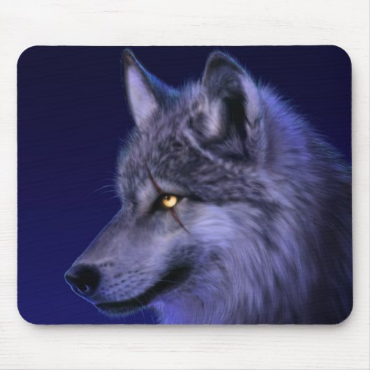 Mauspad: Mystic Wolf Mouse Pad Mousepad (Vorne)