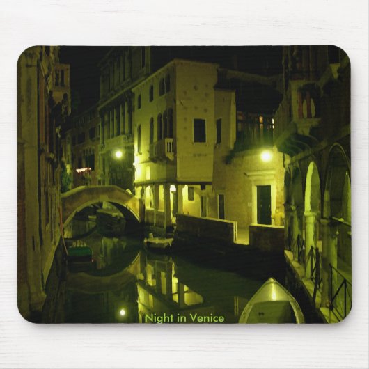 Mauspad, Nacht in Venedig Mousepad (Vorne)