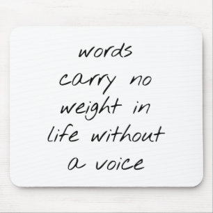 Mauspad Ohne Eine Stimme
