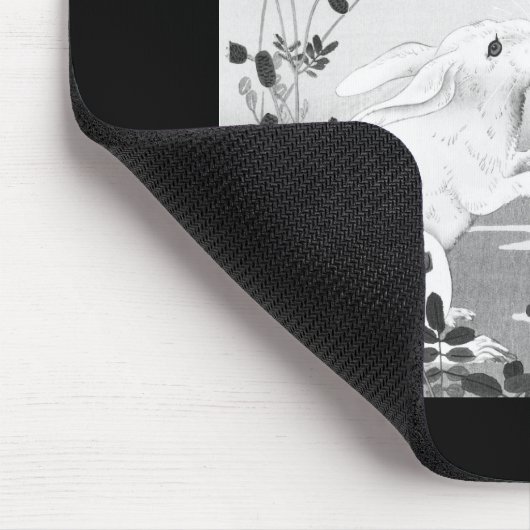 MAUSPAD RABBIT IN BEZUG AUF DEN Mond JAPANISCH (Ecke)