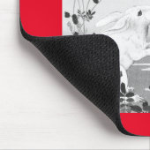 MAUSPAD RABBIT IN BEZUG AUF DEN Mond JAPANISCH (Ecke)