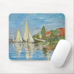 MAUSPAD - Regattas at Argenteuil (1872) - Monet<br><div class="desc">Ein Bild eines Gemäldes von "Regattas at Argenteuil" (1872) - von Claude Monet - ist auf diesem Mouse Pad zu sehen. Unten befindet sich ein anpassbares Textfeld mit einem goldenen Hintergrund, bestehend aus dem Titel der Kunst und dem Namen des Künstlers. Sie können den Schriftart, die Farbe und die Größe...</div>