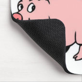 Mauspad-Schwein Mousepad (Ecke)