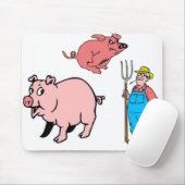 Mauspad-Schwein Mousepad (Mit Mouse)