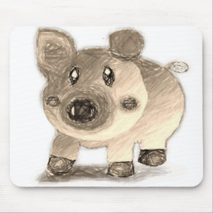 Mauspad-Schwein Mousepad