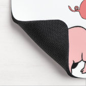 Mauspad-Schwein Mousepad (Ecke)