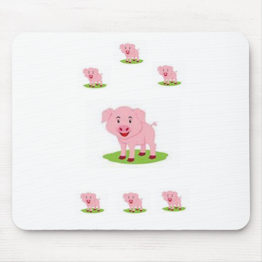 Mauspad-Schwein Mousepad (Vorne)