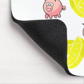 Mauspad-Schwein Mousepad (Ecke)
