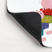 Mauspad-Schwein Mousepad (Ecke)
