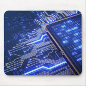 Mauspad - Silikon-Chip (Vorne)