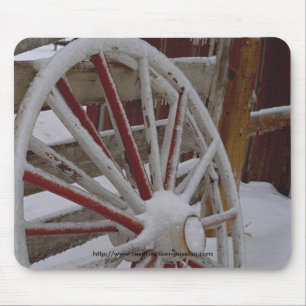 Mauspad~~ Snowy-Lastwagen-Rad Mousepad