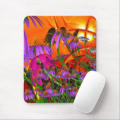 Mauspad Sonnenschein Blumen (Mit Mouse)