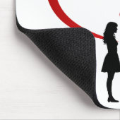 Mauspad 'Two in Love' (Ecke)