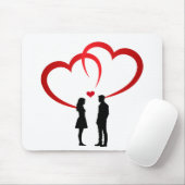 Mauspad 'Two in Love' (Mit Mouse)