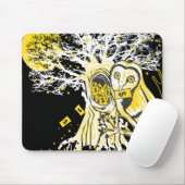 Mauspad – Urban Tree Eule & Reichtum Surrealer Pop (Mit Mouse)