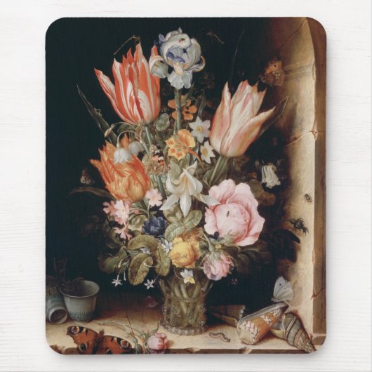 Mauspad Van den Berghe’s Flowers (Vorne)