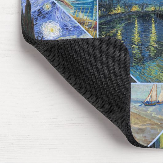 MAUSPAD - Vincent van Gogh 9-Image Collage #2 (Ecke)