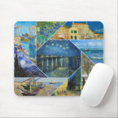 MAUSPAD - Vincent van Gogh 9-Image Collage #2 (Mit Mouse)