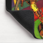 Mauspad Vintage-Comicbook-Covers (Ecke)