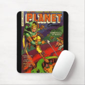 Mauspad Vintage-Comicbook-Covers (Mit Mouse)
