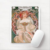 Mauspad von "Alphonse Mucha",Nr.02 (Mit Mouse)