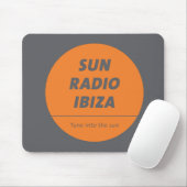 Mauspad von Sun Radio Ibiza (Mit Mouse)
