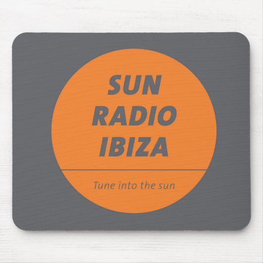 Mauspad von Sun Radio Ibiza (Vorne)