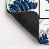 MAUSPAD WAVE PATTER JAPANISCHE KUSTOM-INITIAL (Ecke)